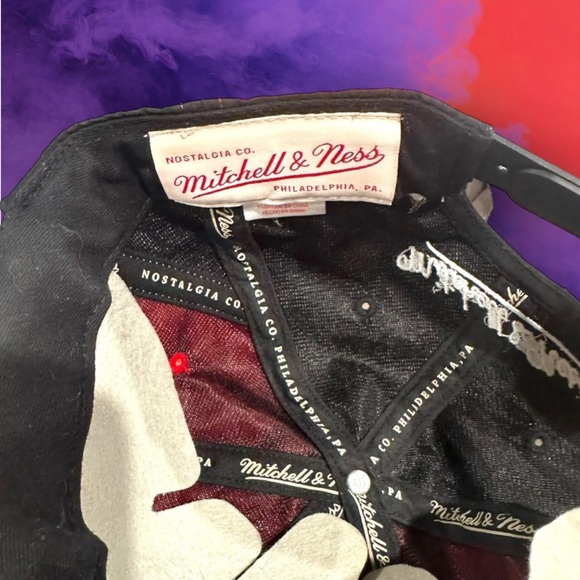 Vintage Mitchell&ness Chicago Bulls Snapback Michael Jordan Unisex 90s 80s Style - Picture 6 of 6